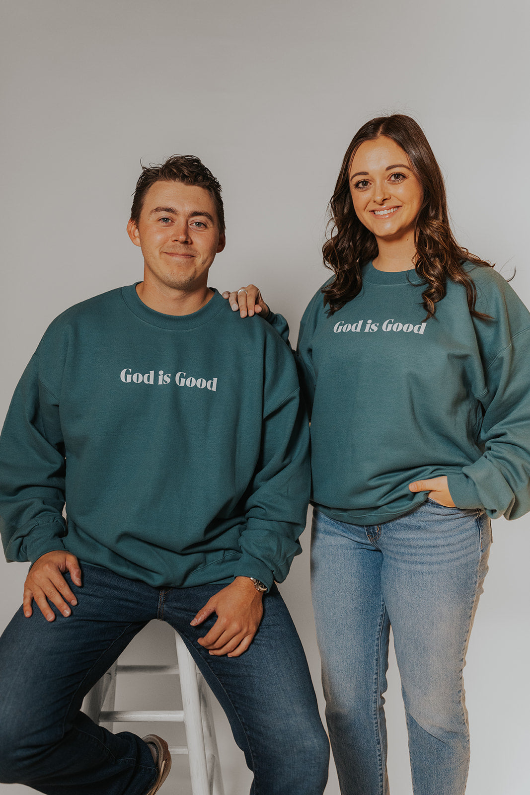 Fruit Of The Spirit Crew - Green