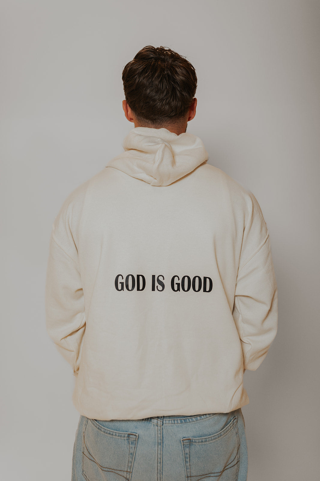 GiG Cross Hoodie - Bone