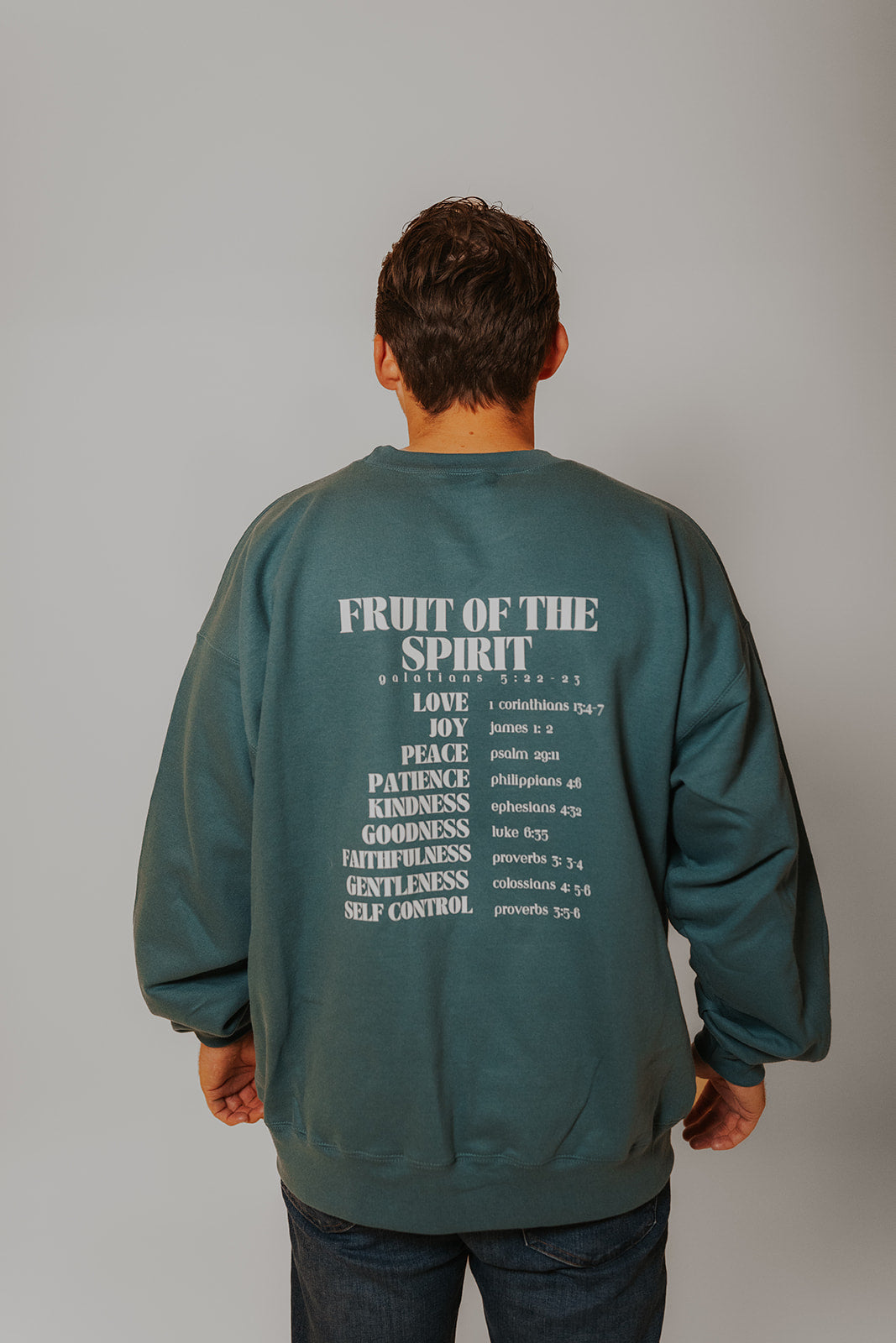Fruit Of The Spirit Crew - Green