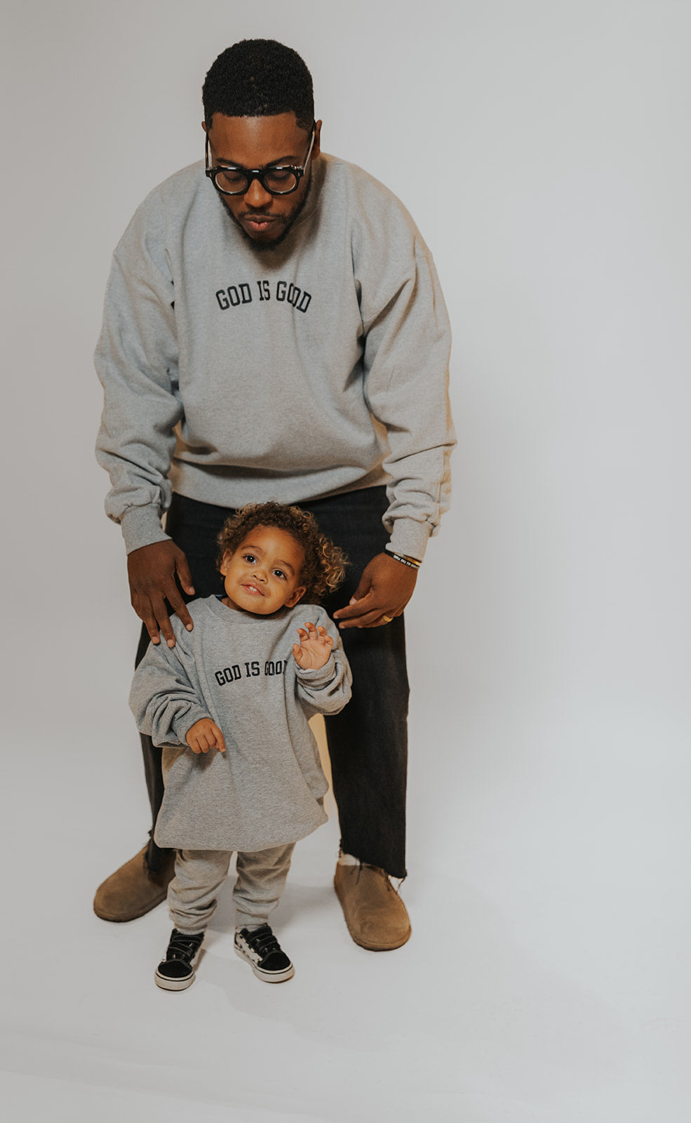 GiG Youth Varsity Arc Crew - Gray